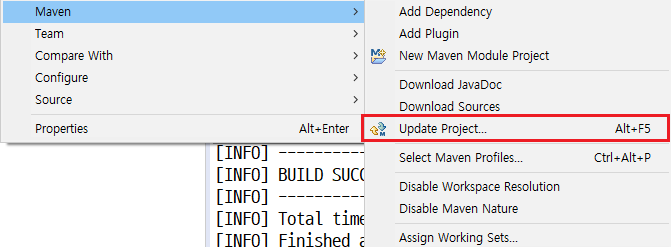 Update Project